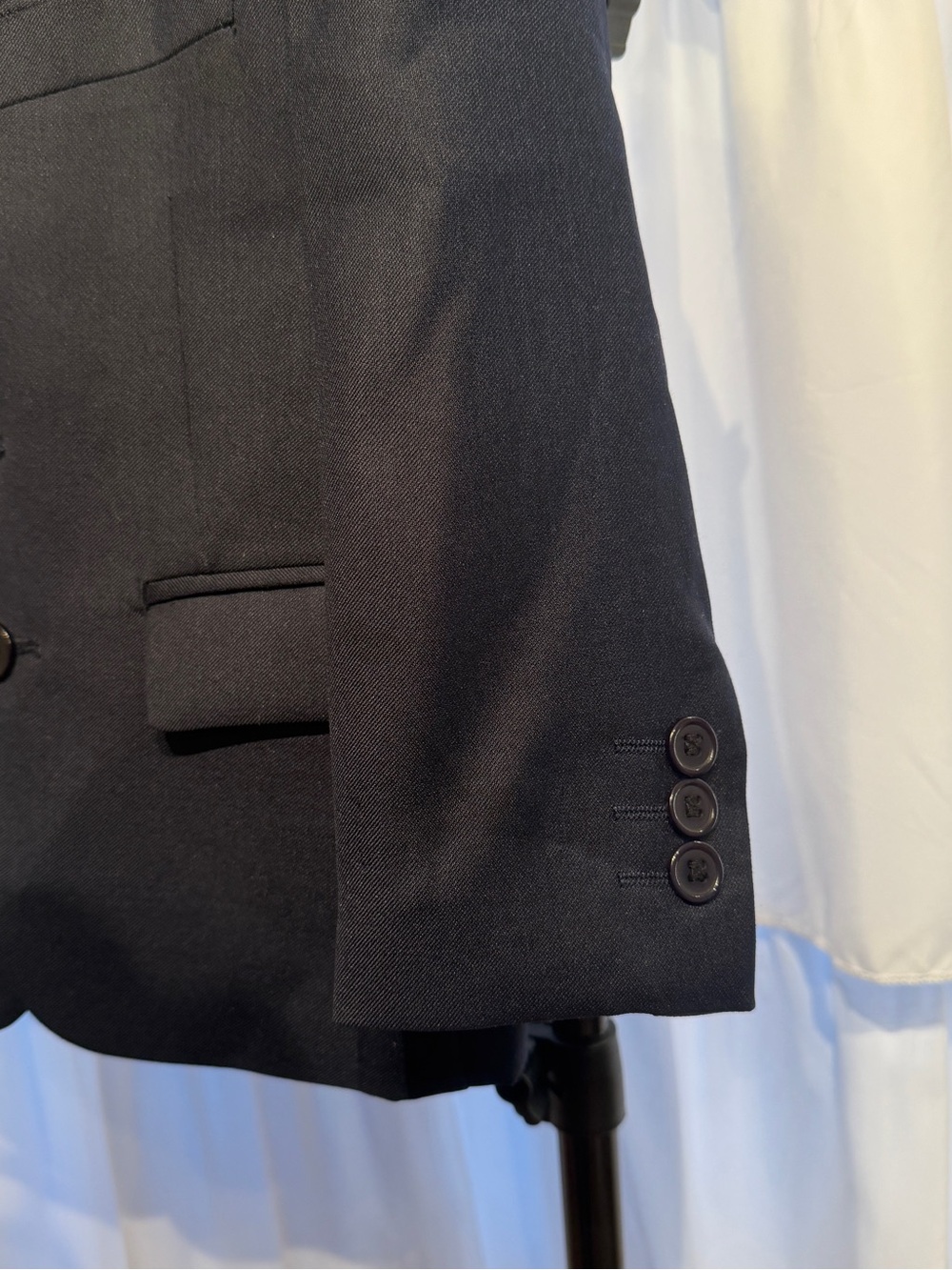 Kids World Of USA Boys Single Breasted Black Blazer Jacket Size 4 Toddler - Picture 4 of 7